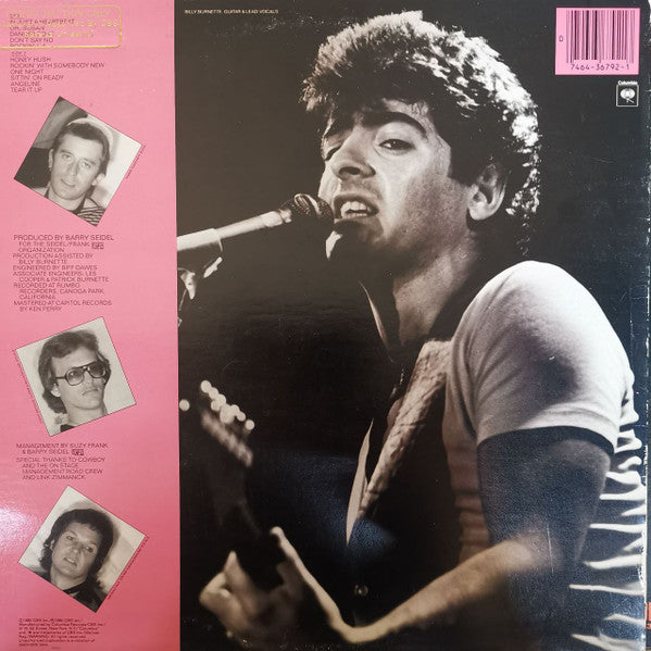 Billy Burnette : Billy Burnette (LP, Album, Lab)
