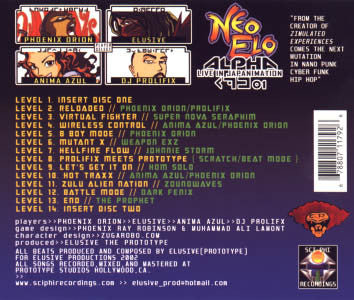 Alien Nation (2) : Neo Elo Alpha: Live In Japanimation (CD, Album)
