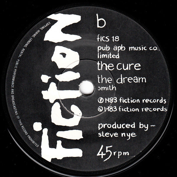 The Cure : The Walk (7", Single, Pos)