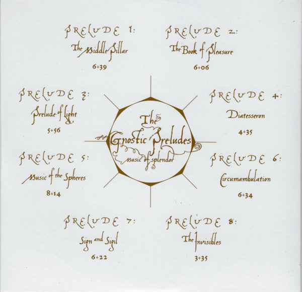 John Zorn : The Gnostic Preludes (CD, Album)