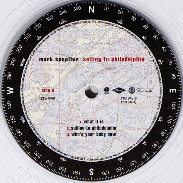 Mark Knopfler : Sailing To Philadelphia (2xLP, Album, RE, S/Edition, Cle)