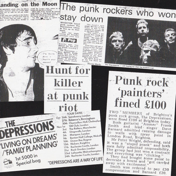The Depressions : The Depressions - The Punk Rock Collection (CD, Comp)