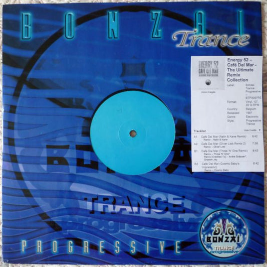 Energy 52 : Café Del Mar - The Ultimate Remix Collection (12", Promo, W/Lbl, Blu)