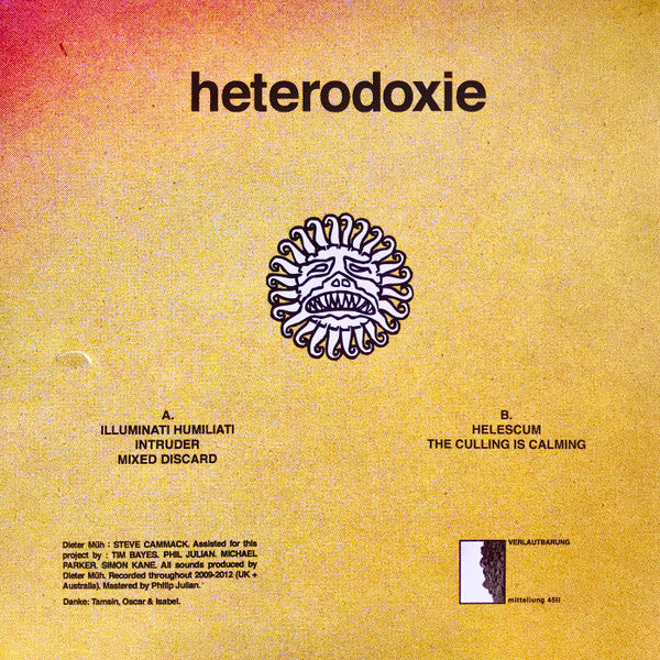 Dieter Müh : Heterodoxie (LP, Ltd)