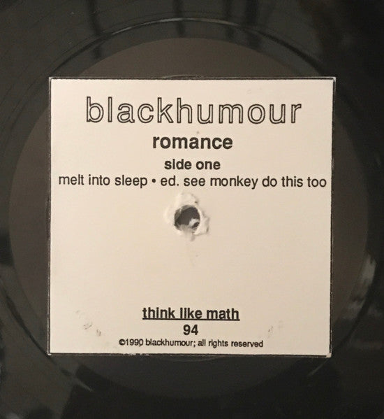 blackhumour : Romance (LP, Ltd, Num)