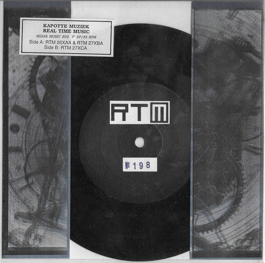Kapotte Muziek : Real Time Music (7", Ltd, Num, RE)