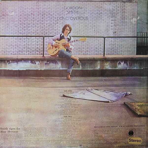 Gordon Smith (3) : Long Overdue (LP, Album)