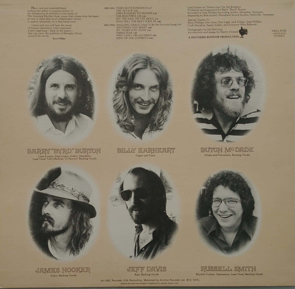 The Amazing Rhythm Aces : Stacked Deck (LP, Album, Bla)