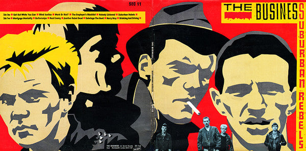 The Business : Suburban Rebels (LP, Album, Gat)