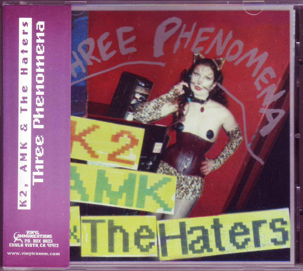 K2, AMK & The Haters : Three Phenomena (CD)