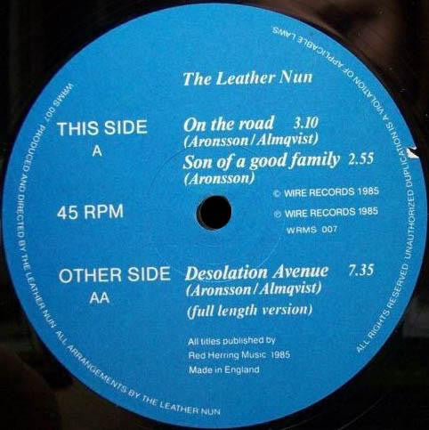 The Leather Nun : Desolation Ave (12", EP)