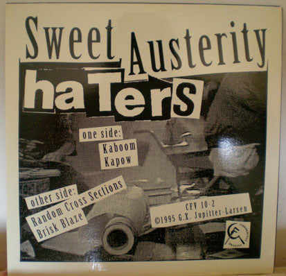 The Haters : Sweet Austerity (10")