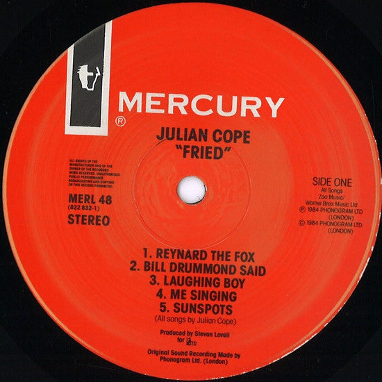 Julian Cope : Fried (LP, Album)