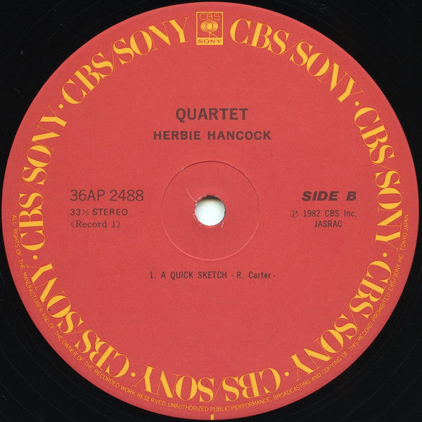 Herbie Hancock = Herbie Hancock : Quartet = カルテット (2xLP, Album)