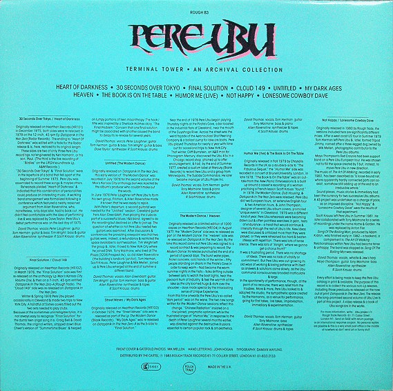 Pere Ubu : Terminal Tower - An Archival Collection (LP, Comp, Gat)