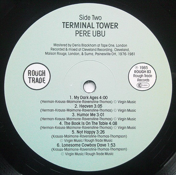 Pere Ubu : Terminal Tower - An Archival Collection (LP, Comp, Gat)