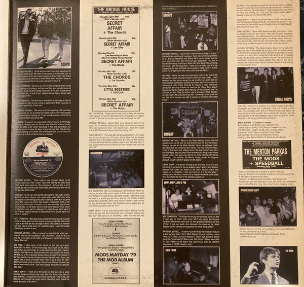 Various : Mods Mayday '79 (2xLP, Album, Comp, RE, gat)