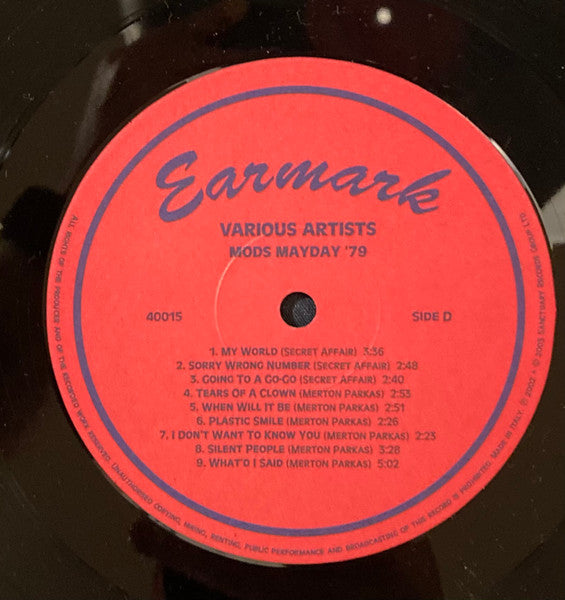 Various : Mods Mayday '79 (2xLP, Album, Comp, RE, gat)