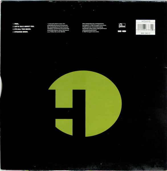 The House Of Love : Feel (10", Single, Ltd, Num)