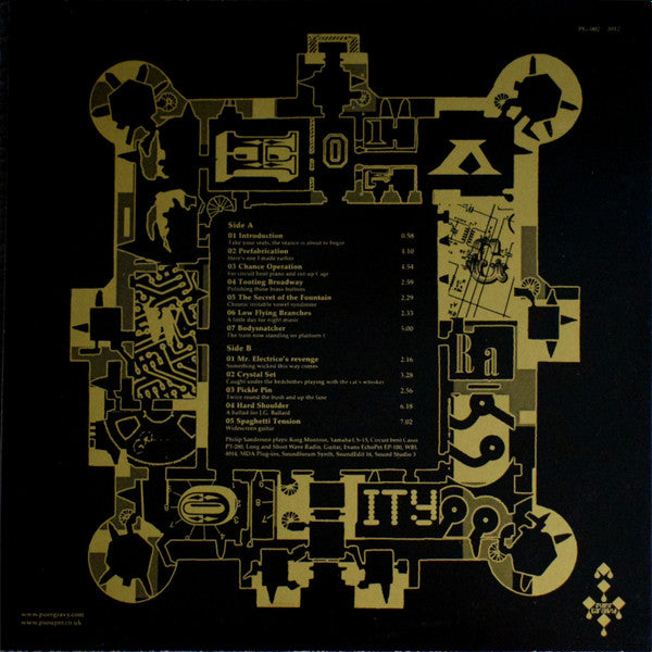 Philip Sanderson : Hollow Gravity (LP, Album, Ltd)