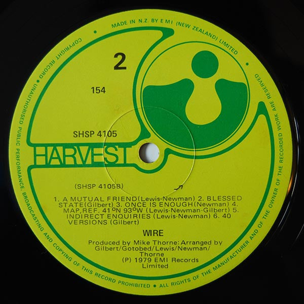 Wire : 154 (LP, Album)