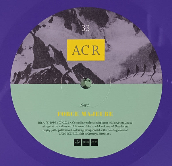 A Certain Ratio : Force Majeure (LP, Album, Ltd, Pur)