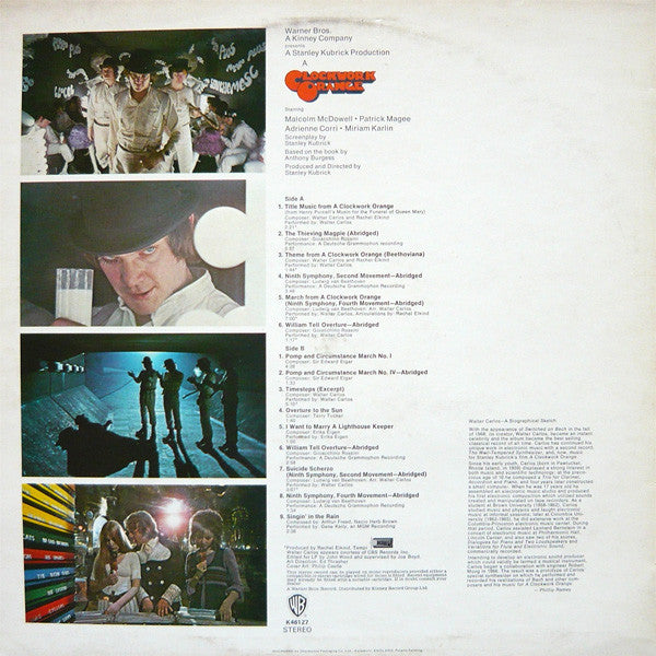 Various : Stanley Kubrick's A Clockwork Orange (LP, Album, RP)