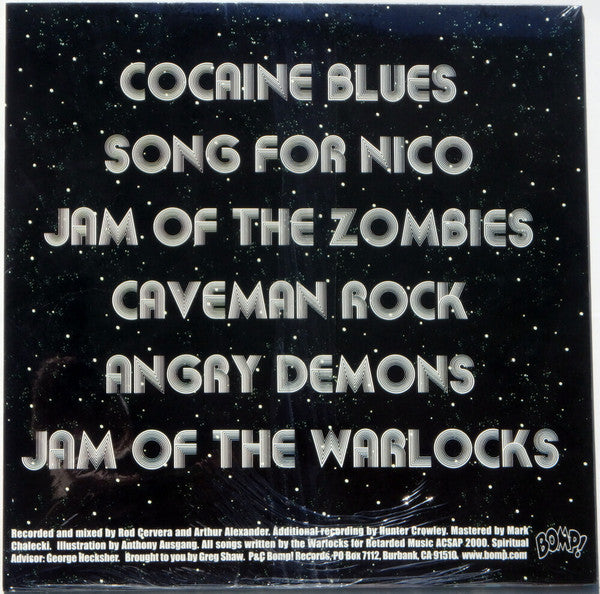 The Warlocks : The Warlocks (12", EP, Red)