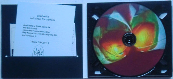 Dead Edits : Soft Ones, For Orphans (CDr)