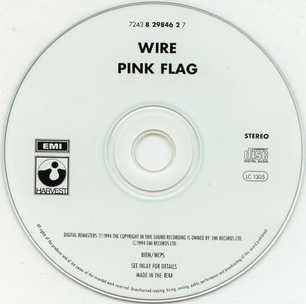 Wire : Pink Flag (CD, Album, RE, RM, EMI)