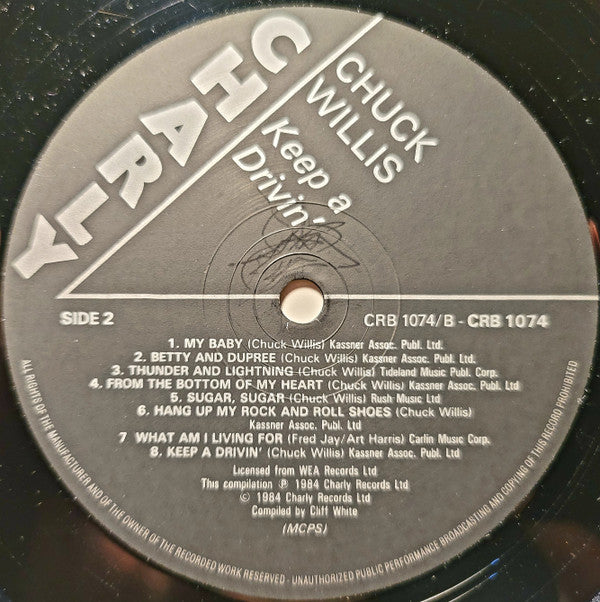 Chuck Willis : Keep A Drivin' (LP, Comp)