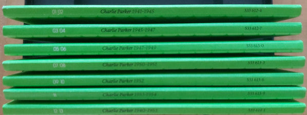 Charlie Parker : The Complete Masters 1941-54 (13xCD, Comp, RM + Box, Ltd)