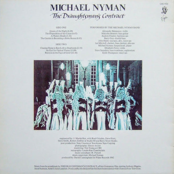 Michael Nyman : The Draughtsman's Contract (LP, Album, RP, Vir)