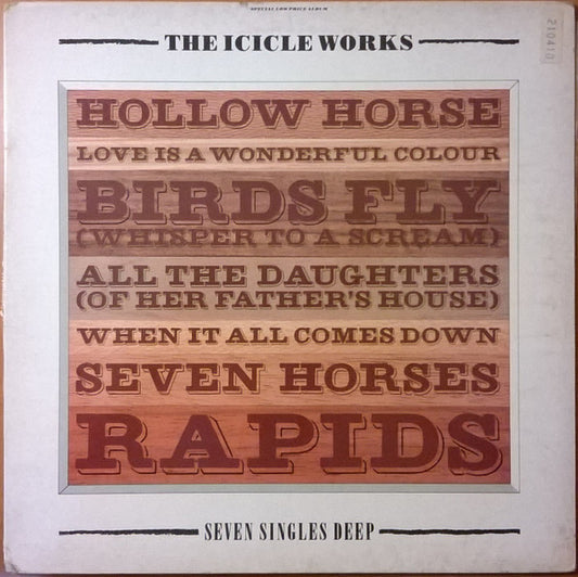 The Icicle Works : Seven Singles Deep (LP, Comp)