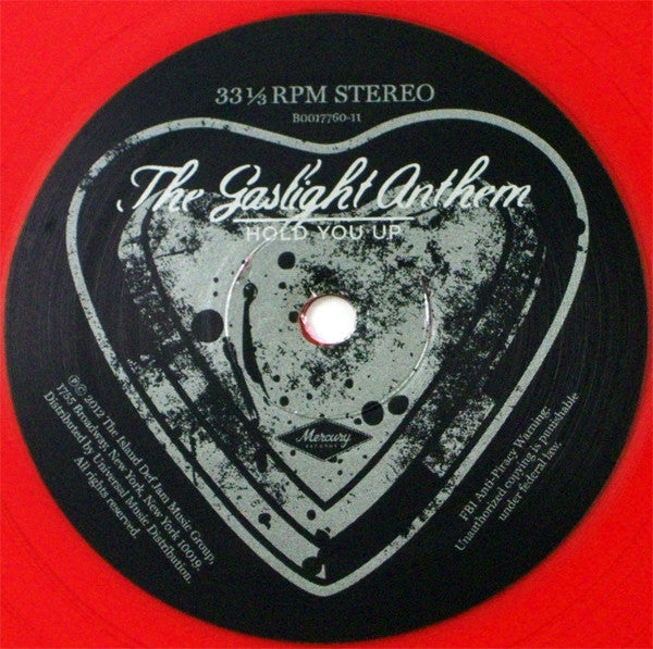 The Gaslight Anthem : Hold You Up (10", RSD, Ltd, Red)