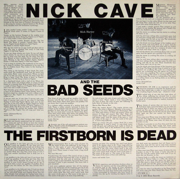 Nick Cave And The Bad Seeds* : The Firstborn Is Dead (LP, Album)