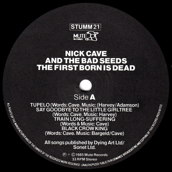 Nick Cave And The Bad Seeds* : The Firstborn Is Dead (LP, Album)
