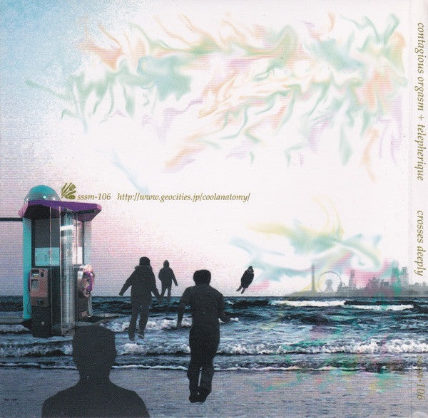 Contagious Orgasm + Telepherique : Crosses Deeply (CD, Album)