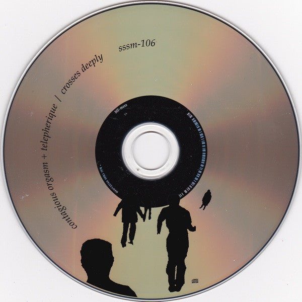 Contagious Orgasm + Telepherique : Crosses Deeply (CD, Album)