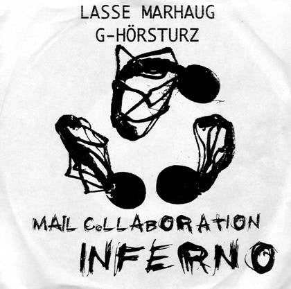 Lasse Marhaug And G-Hörsturz : Mail Collaboration Inferno (7", Ltd)