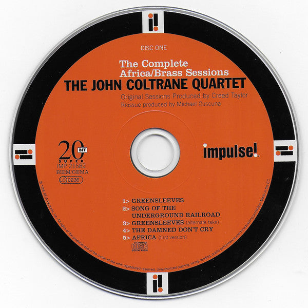 The John Coltrane Quartet : The Complete Africa / Brass Sessions (2xCD, Comp, RE, Dig)