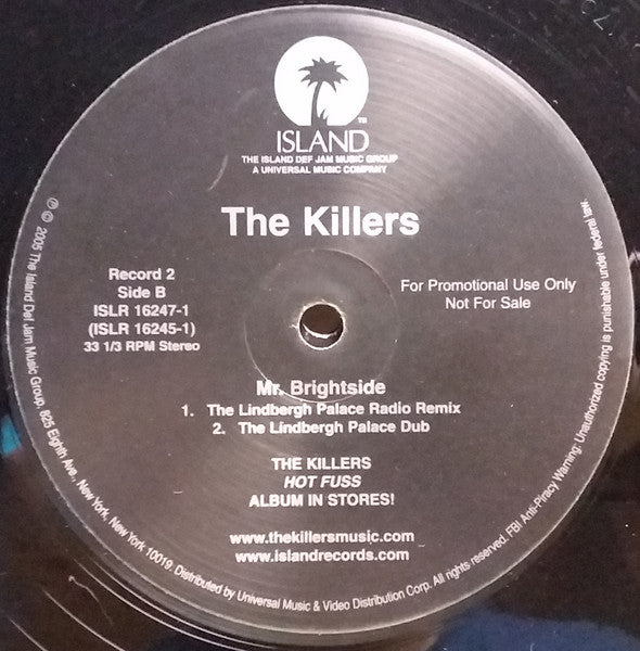 The Killers : Mr. Brightside (2x12", Promo)