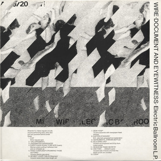 Wire : Document And Eyewitness (LP, Album, RP + 12", MiniAlbum, RP)