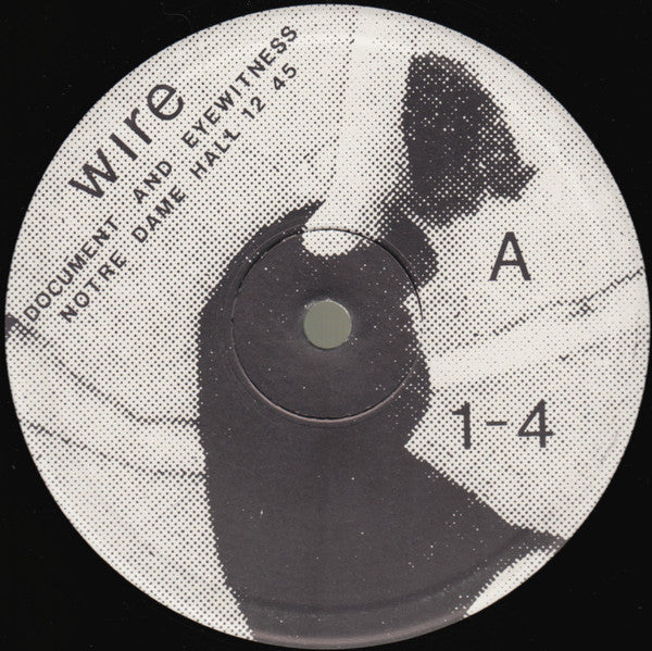 Wire : Document And Eyewitness (LP, Album, RP + 12", MiniAlbum, RP)