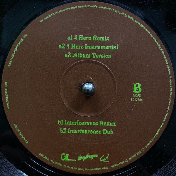 Plant Life : When She Smiles She Lights The Sky (12", Single)