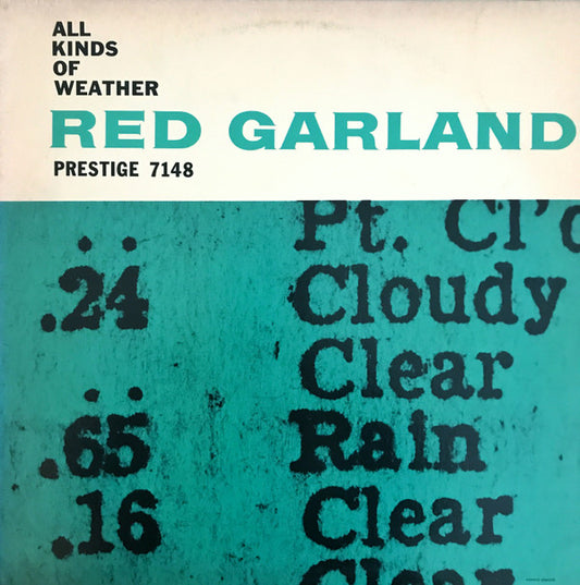 Red Garland : All Kinds Of Weather (LP, Album, Mono, RE)