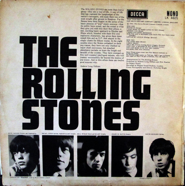 The Rolling Stones : The Rolling Stones (LP, Album, Mono, B2Y)