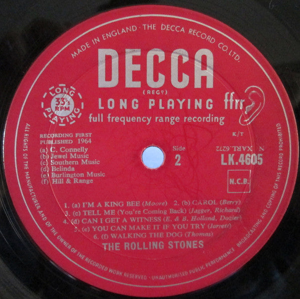 The Rolling Stones : The Rolling Stones (LP, Album, Mono, B2Y)