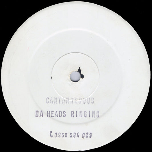 Cantankerous (2) : Da Heads Ringing (12", W/Lbl, Sta)