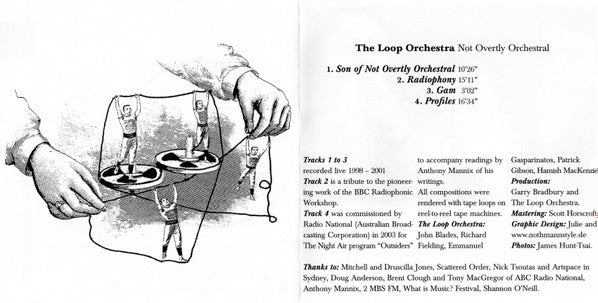 The Loop Orchestra : Not Overtly Orchestral (CD)